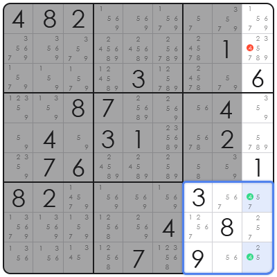 killer sudoku combinations